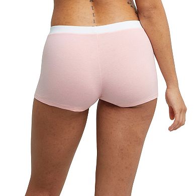 Women&rsquo;s Hanes Ultimate Originals 3-Pack Stretch Cotton Boxer Brief Underwear 45VOBB