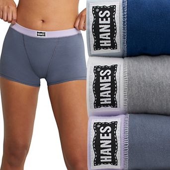 Hanes Originals Ultimate 3-Pack Vintage Stretch Cotton Boxer Brief Underwear 45VOBB