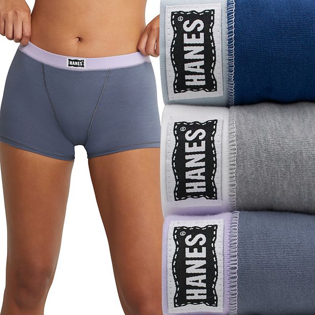 Hanes boxers online mujer