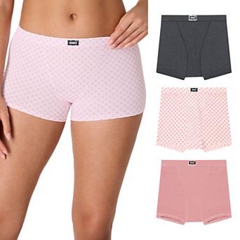 Hanes Originals Ultimate 3-Pack Vintage Stretch Cotton Boxer Brief Underwear 45VOBB