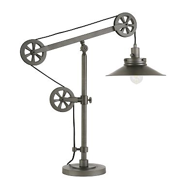 Finley & Sloane Descartes Pulley System Table Lamp