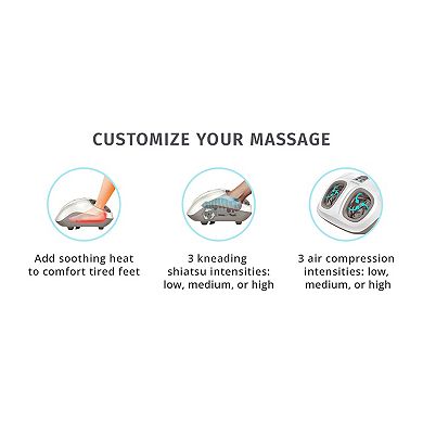 HoMedics Shiatsu Air Max Foot Massager with Heat