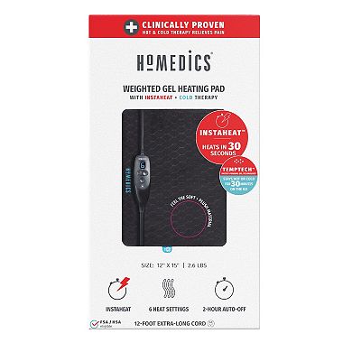 HoMedics Weighted Gel Heating Pad