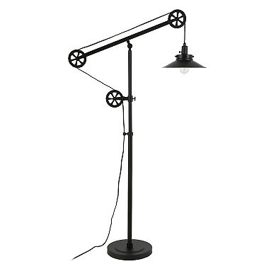 Finley & Sloane Descartes Pulley System Floor Lamp