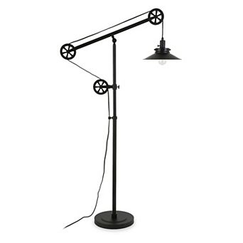 Finley & Sloane Descartes Pulley System Floor Lamp
