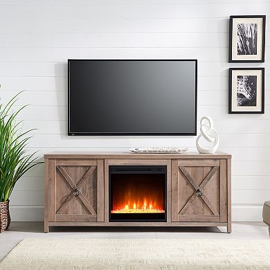 Finley & Sloane Granger Electric Fireplace TV Stand
