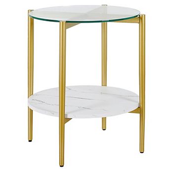 Finley & Sloane Otto Round End Table