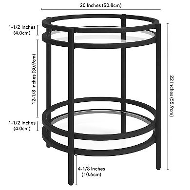Finley & Sloane Robillard Round End Table