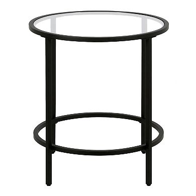 Finley & Sloane Sivil Round End Table