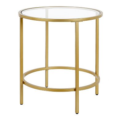 Finley & Sloane Sivil Round End Table