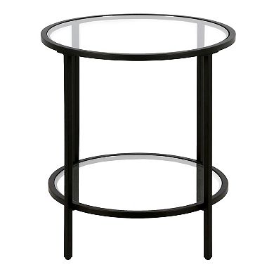 Finley & Sloane Round Sivil End Table