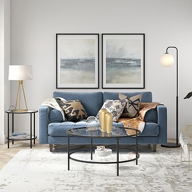 Finley & Sloane Round Sivil End Table