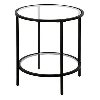 Finley & Sloane Round Sivil End Table
