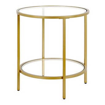 Finley & Sloane Round Sivil End Table