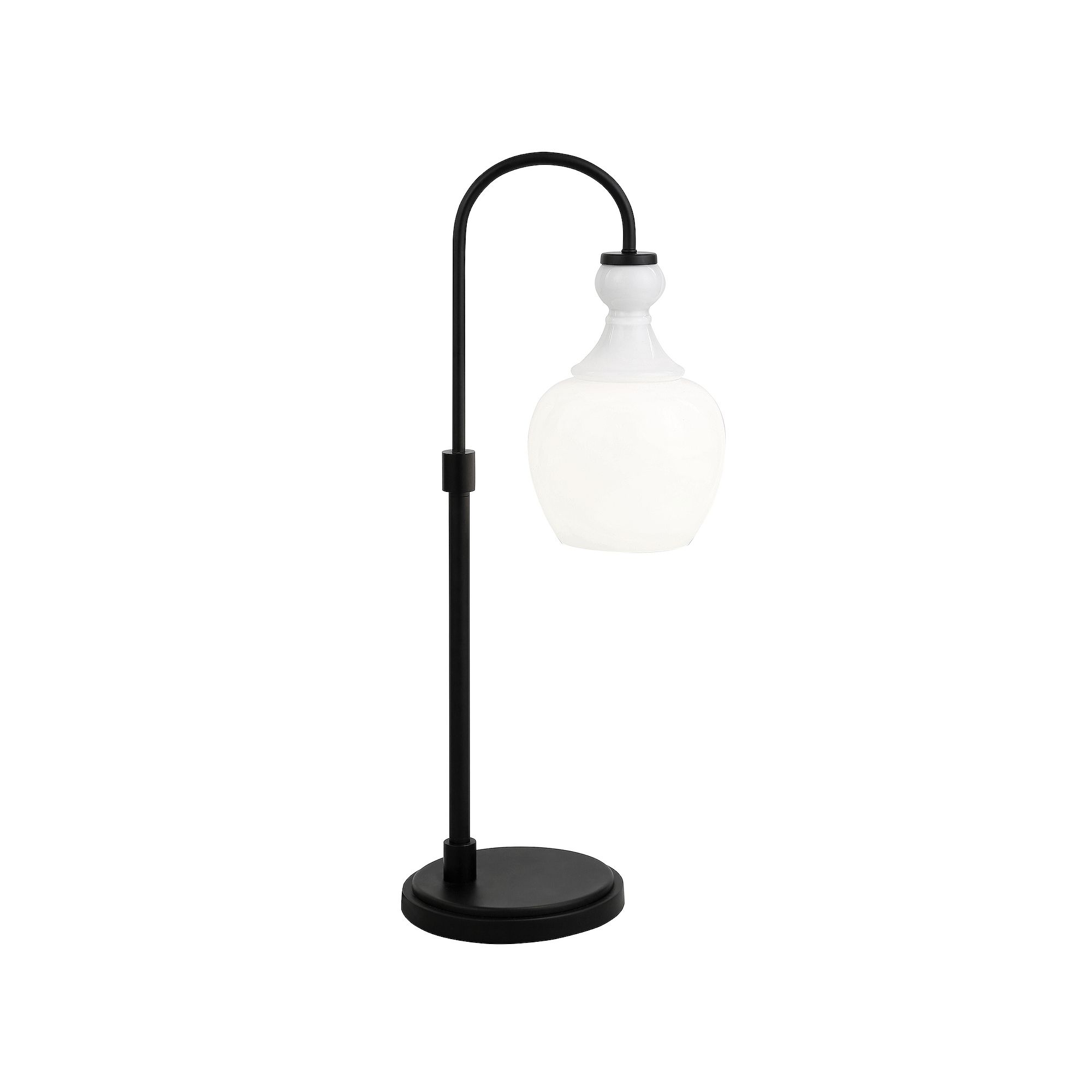 Finley & Sloane Verona Arc Table Lamp, Blackened Bronze