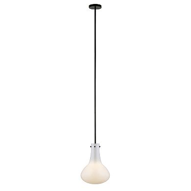 Finley & Sloane Yuri Milk Glass Pendant Ceiling Light