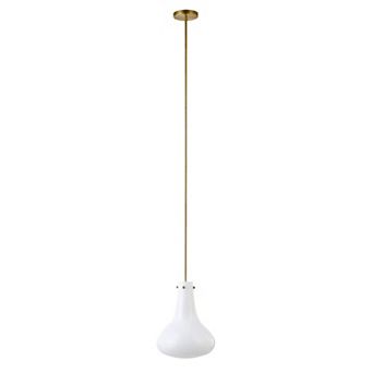 Finley & Sloane Yuri Milk Glass Pendant Ceiling Light