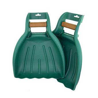 Mekkapro Leaf Scoops And Claws V2.0, 1-pair (2 Pieces), Sturdy Ergonomic Grip, Garden Rake Grabbers