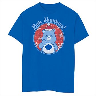 Boys 8-20 Care Bears Grumpy Holidays Bah Humbug Graphic Tee