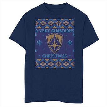 Boys 8-20 Guardians Of The Galaxy Holiday Special A Very Guardians Christmas Tee