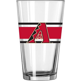 Arizona Diamondbacks 16oz. Stripe Pint Glass