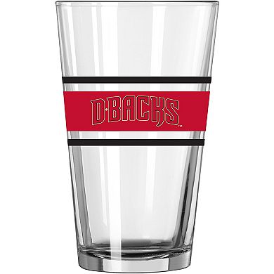 Arizona Diamondbacks 16oz. Stripe Pint Glass