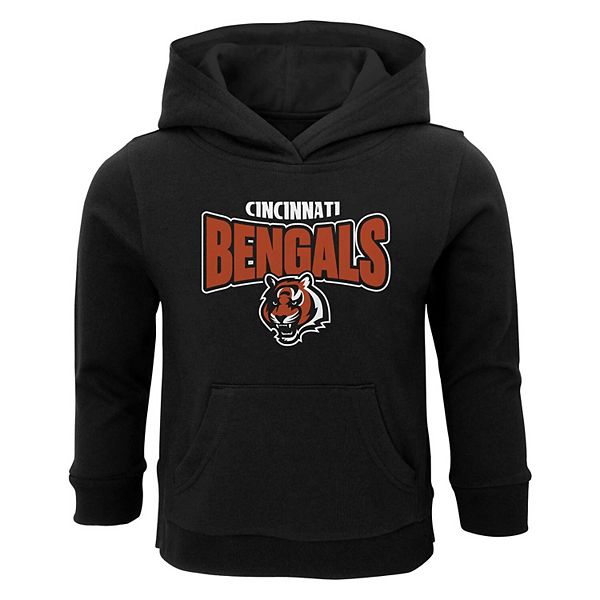 Cincinnati Bengals Boys Back to Back Hoodie - Black