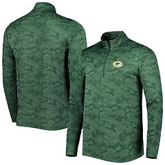 Men's Nike Green Bay Packers Sideline Team ID Reversible Pullover Windshirt