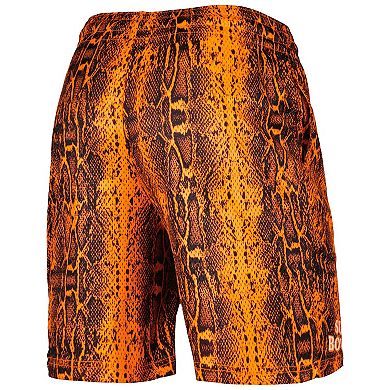 Men's New Era Orange Kansas City Chiefs Summer Pop Shorts