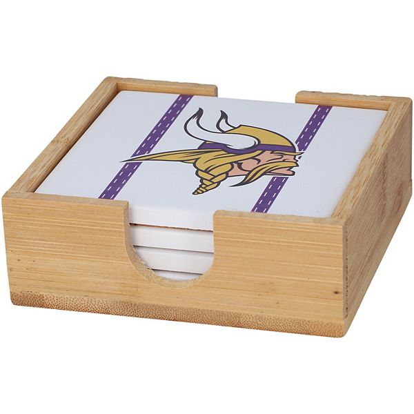 Minnesota Vikings Team Uniform Coaster Set