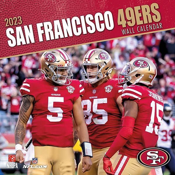 San Francisco 49ers 2024 12x12 Team Wall Calendar: Turner Sports:  9798350600704: : Books