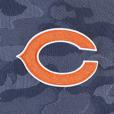Men's Antigua Navy Chicago Bears Brigade Quarter-Zip Sweatshirt