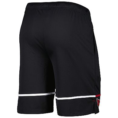 Men's New Era Black Arizona Cardinals Combine Authentic Rusher Training Shorts