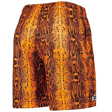 Men's New Era Orange Seattle Seahawks Summer Pop Shorts