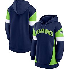 Lids Seattle Seahawks Fanatics Branded Big & Tall Block Party Pullover  Hoodie - College Navy/Neon Green