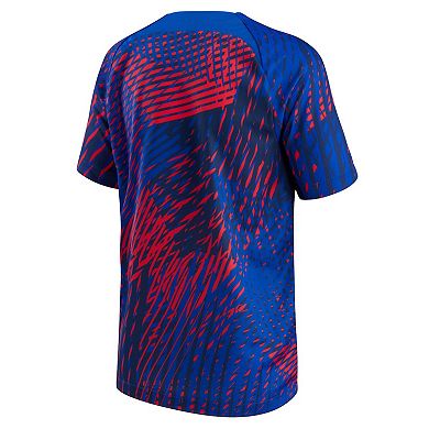 Men's Nike Blue Paris Saint-Germain 2022/23 Pre-Match Top