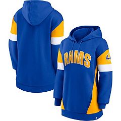 New Era Los Angeles Rams Women's Logo Select Full-Zip Hoodie Sweatshirt 22 / 2XL