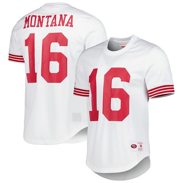 Men's Mitchell & Ness Joe Montana San Francisco 49ers White Player