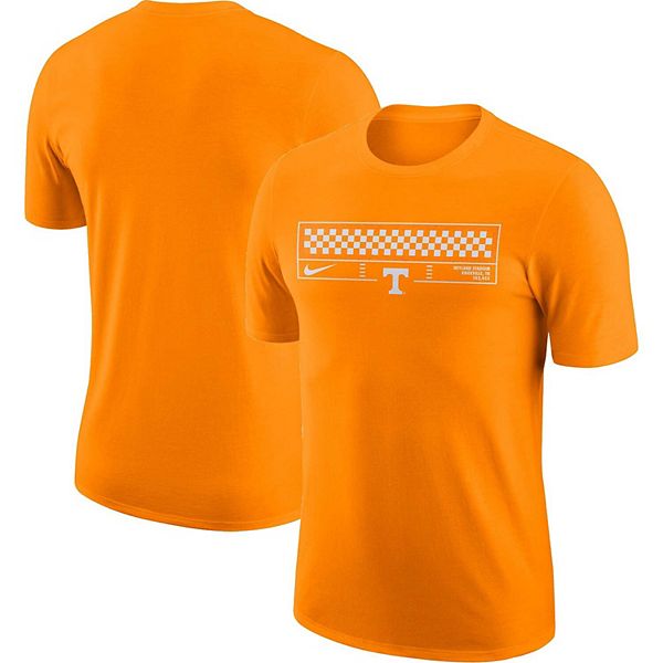 Men's Nike Tennessee Volunteers Dri-Fit Stripe Polo (Orange) XLarge
