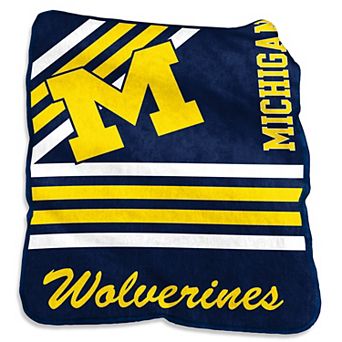 Michigan Wolverines 50'' x 60'' Team Plush Raschel Throw Blanket