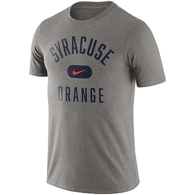 Men's Nike Heathered Gray Syracuse Orange Team Arch T-Shirt