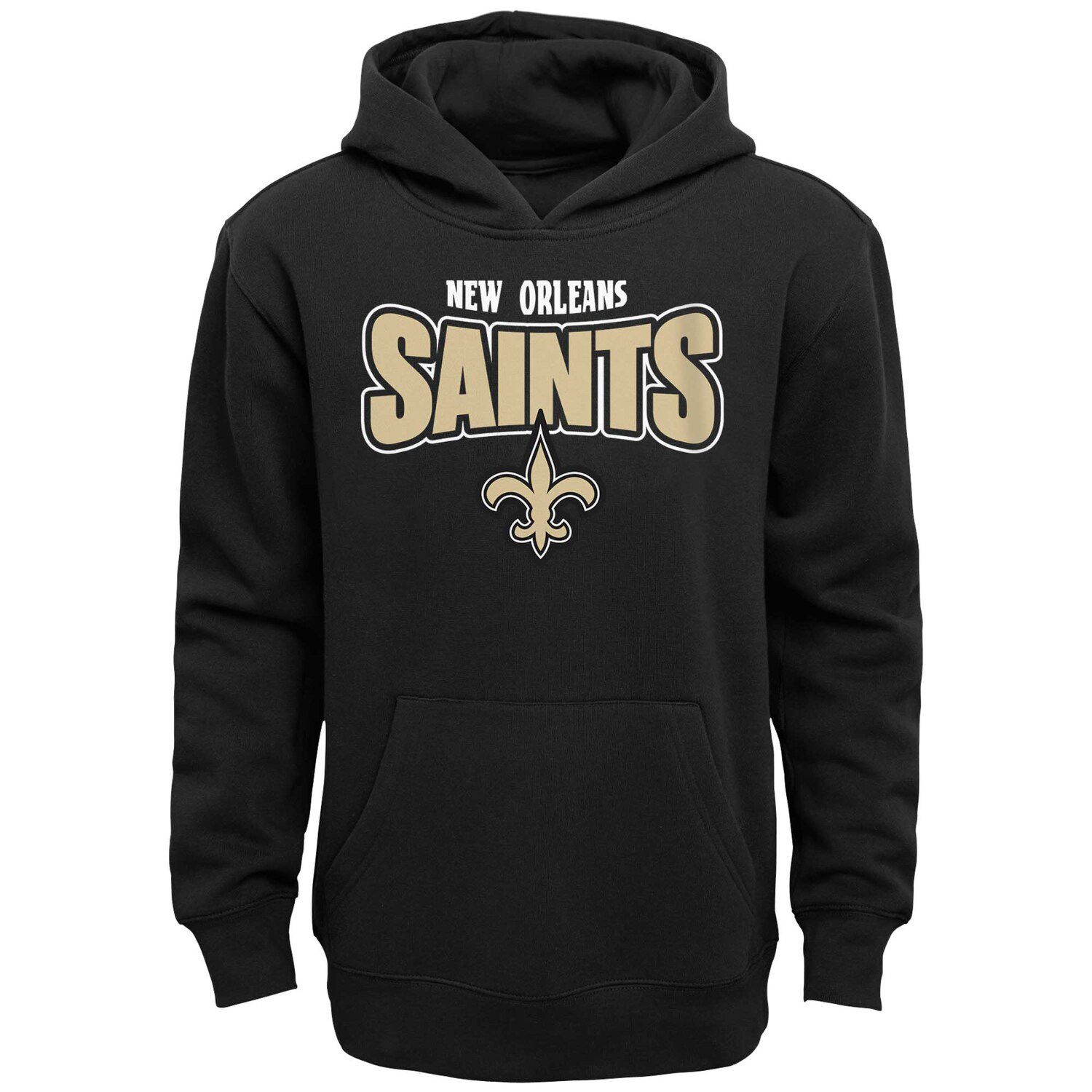 Men's Fanatics Branded Black New Orleans Saints Big & Tall N'Orleans Football Statement T-Shirt