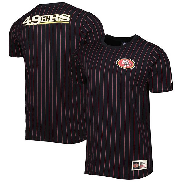 Official New Era San Francisco 49ers NFL Jersey Inspired Black T-Shirt  B1349_B95