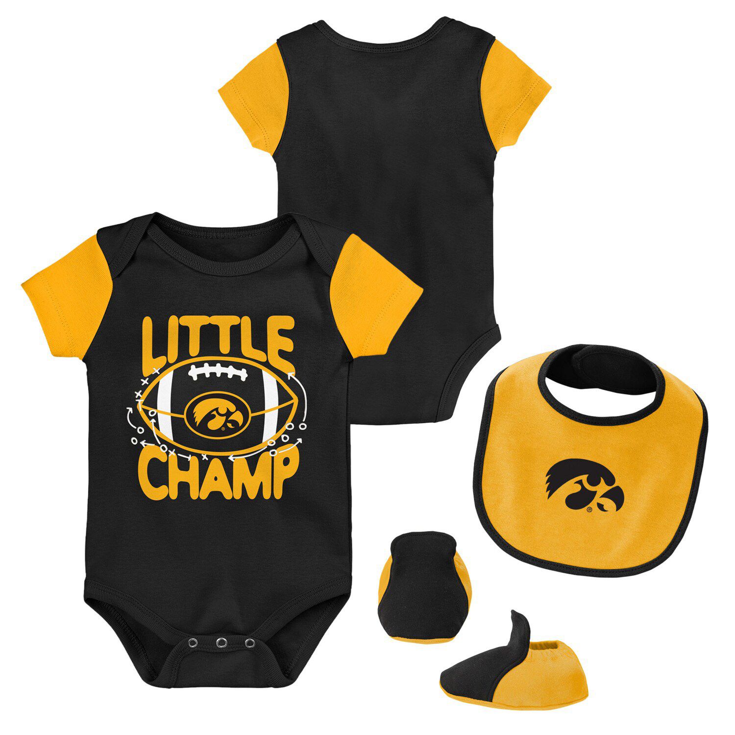 Outerstuff Newborn & Infant White/Black Pittsburgh Steelers Dream Team  Raglan Onesie Pants Hat Set