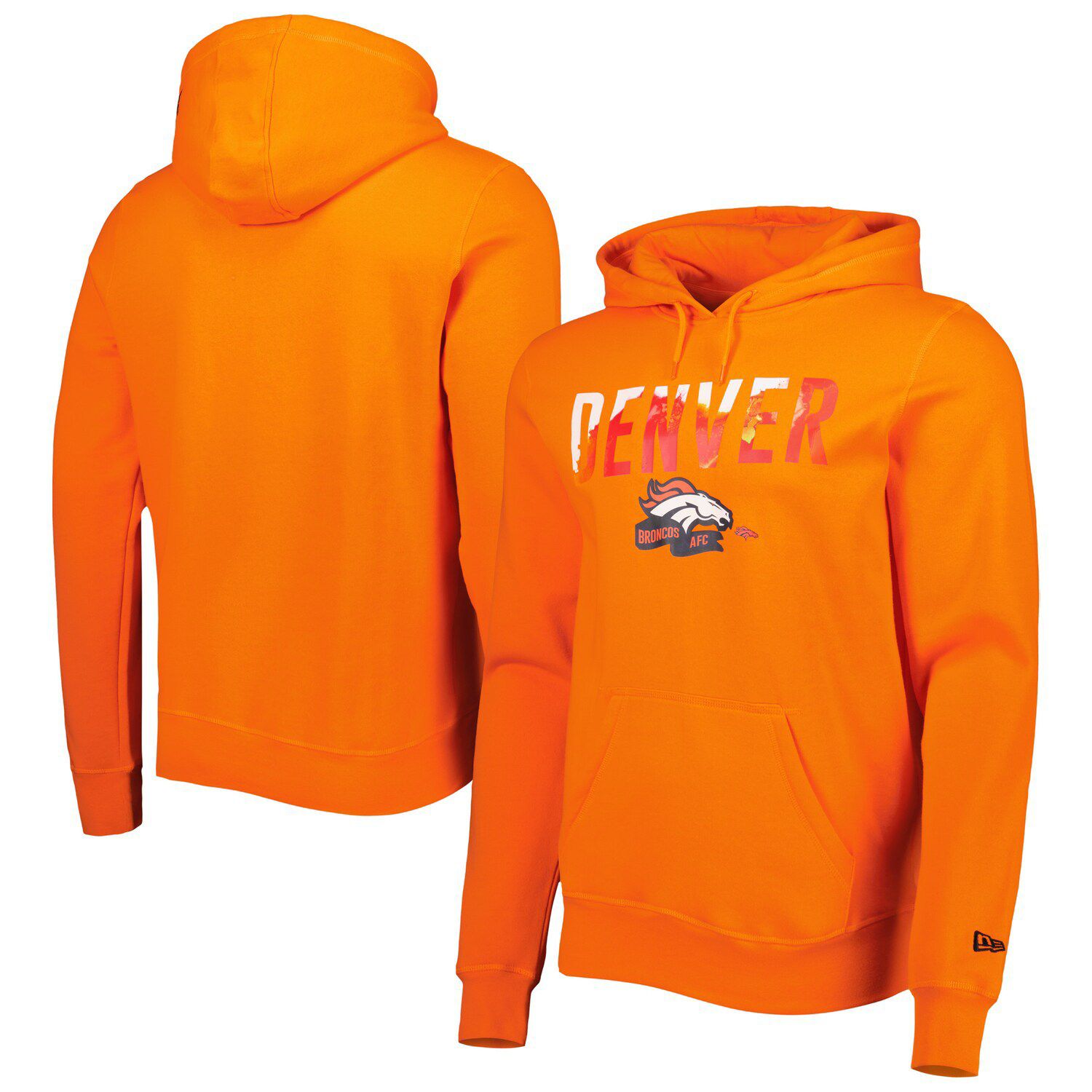 Fanatics Broncos First Team Flowy Pullover Hoodie