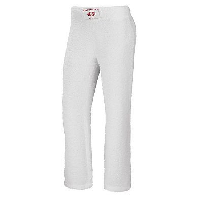 Women's WEAR by Erin Andrews Cream San Francisco 49ers Cozy Scoop Neck Tank Top & Pants Sleep Set