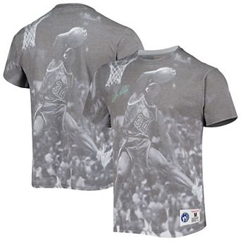 Men's Mitchell & Ness Isaiah Rider Gray Minnesota Timberwolves Above The Rim Sublimated T-Shirt