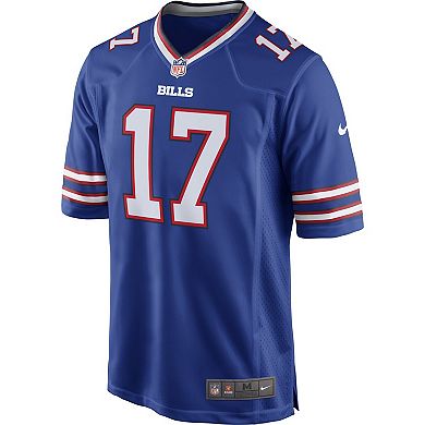 Men's Nike Josh Allen Royal Buffalo Bills Team Game Player Jersey