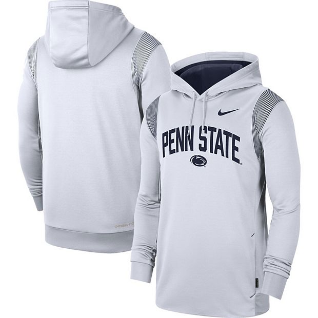 Penn State Classic Solid White Pullover Rain Jacket