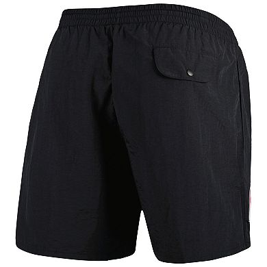 Men's Mitchell & Ness Black Buffalo Bills Team Essentials Nylon Shorts